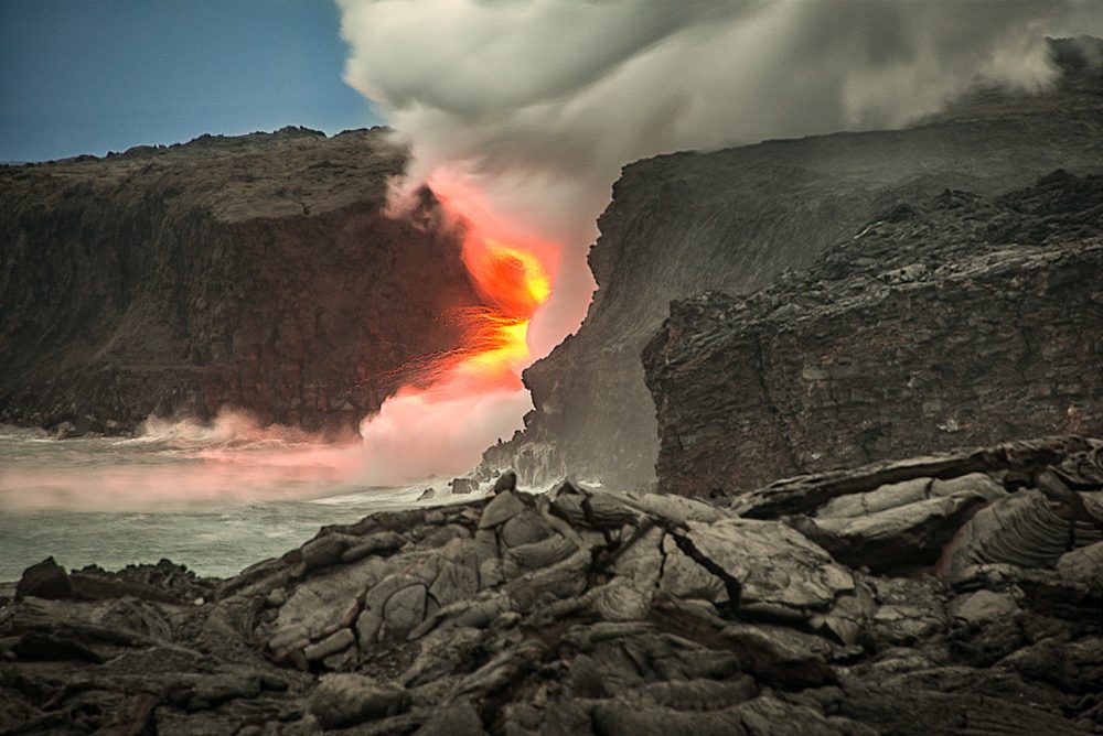 Kilauea Volcano Big Island Hawaii